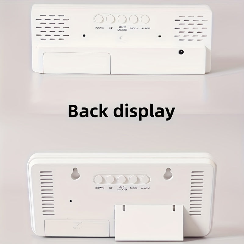 Orologio Digitale LED Colorato - Per un Inizio di Giornata Allegro