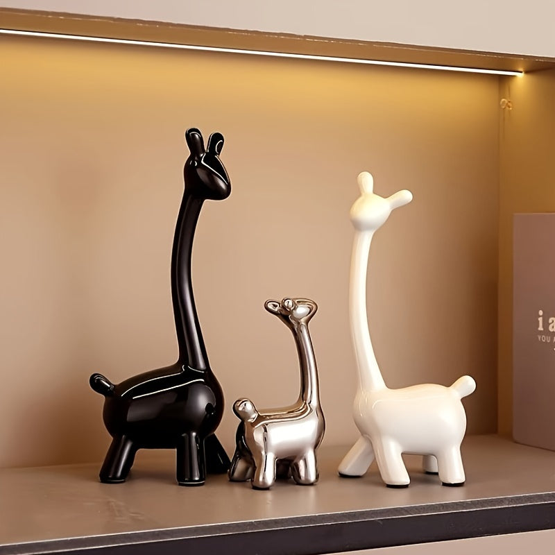 Set di Statue di Giraffe - Per un Look Interno Allegro ed Elegante