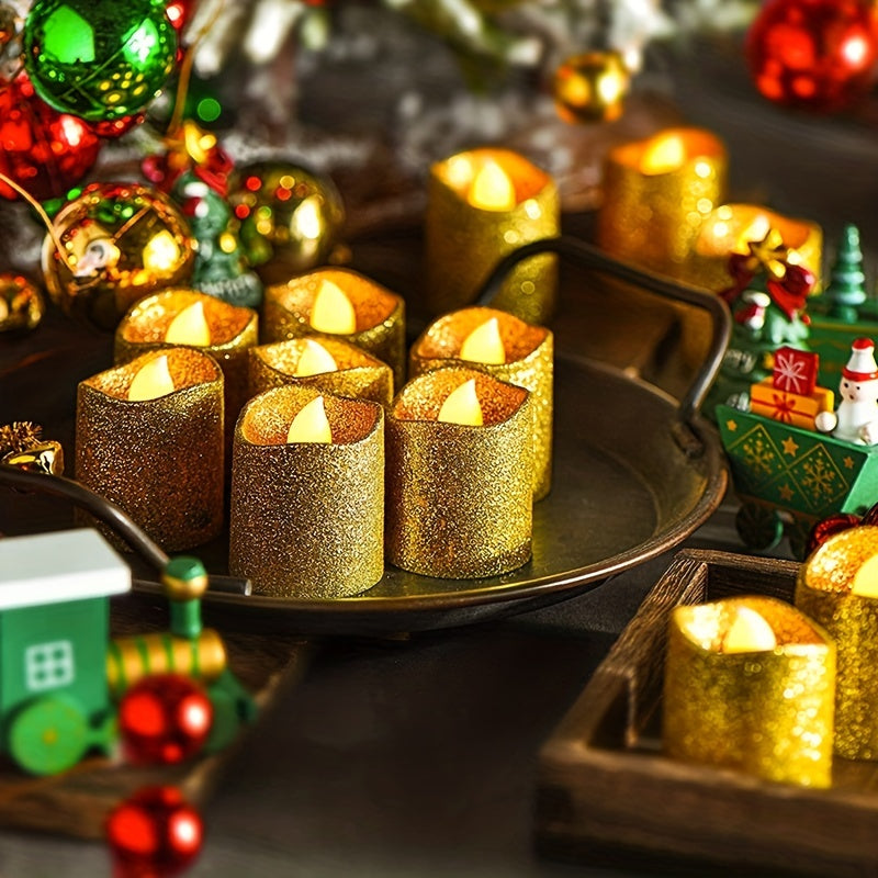 Candele LED Luccicanti – Per un'atmosfera accogliente