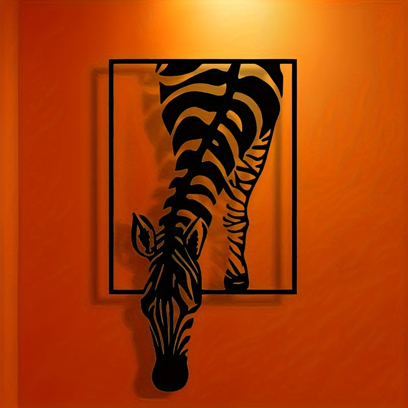 Decorazione da Parete Silhouette Zebra - Eleganza Stile per il Tuo Spazio