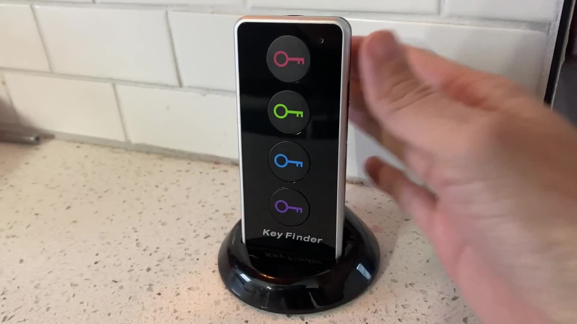 Cercatore di Chiavi 4-in-1 con Torcia LED - Trova le tue Chiavi, Portafoglio e Altro