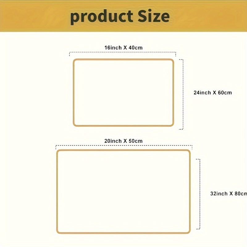 Tappetino da Bagno Geometrico Astratto – Assorbente e Morbido per Bagno o Cucina