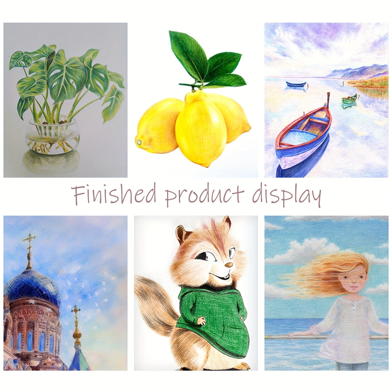 Set di 48 Matite Colorate – Qualità Professionale per Progetti di Disegno e Pittura