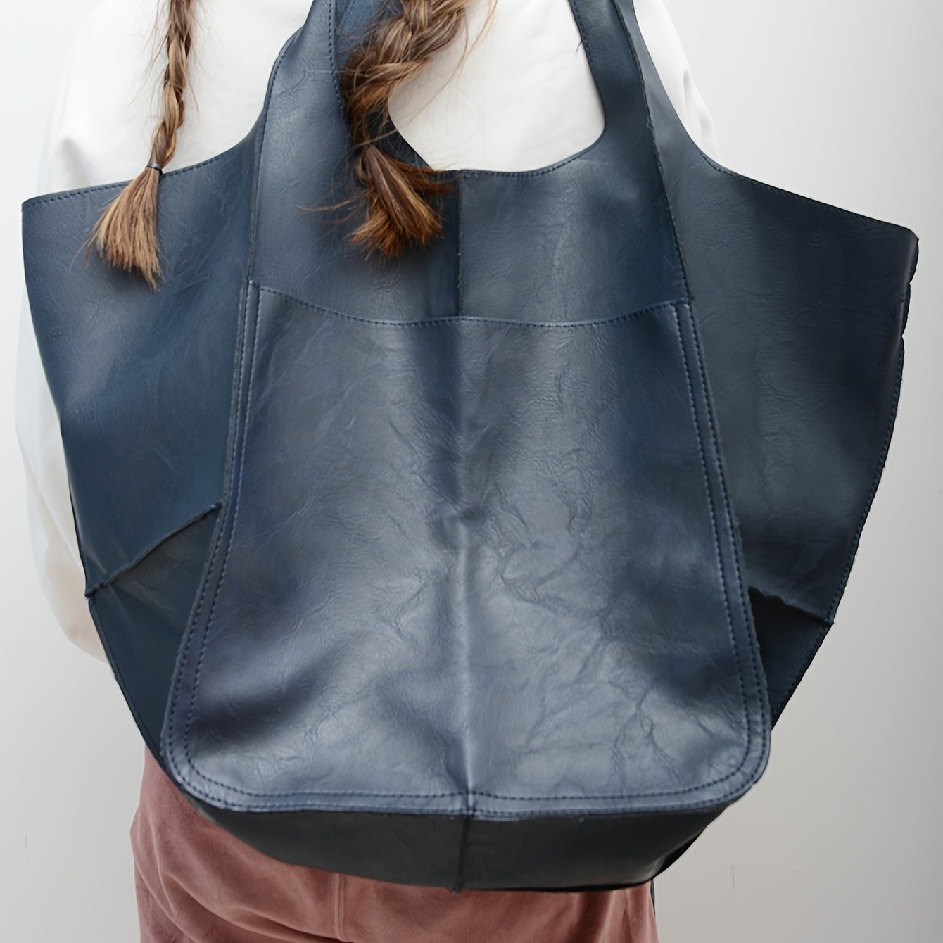 RetroWave Grande Borsa da Spiaggia – Stilosamente Funzionale