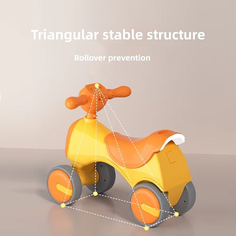 Bici Equilibrio Stabile per Bambini – Imparare a Camminare e Stare in Piedi con Colori Giocosi e Sicurezza