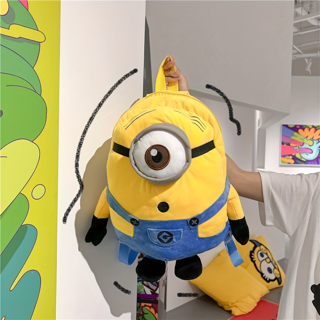 Zaino Plush Minion - Per un Aspetto Carino e Pratico