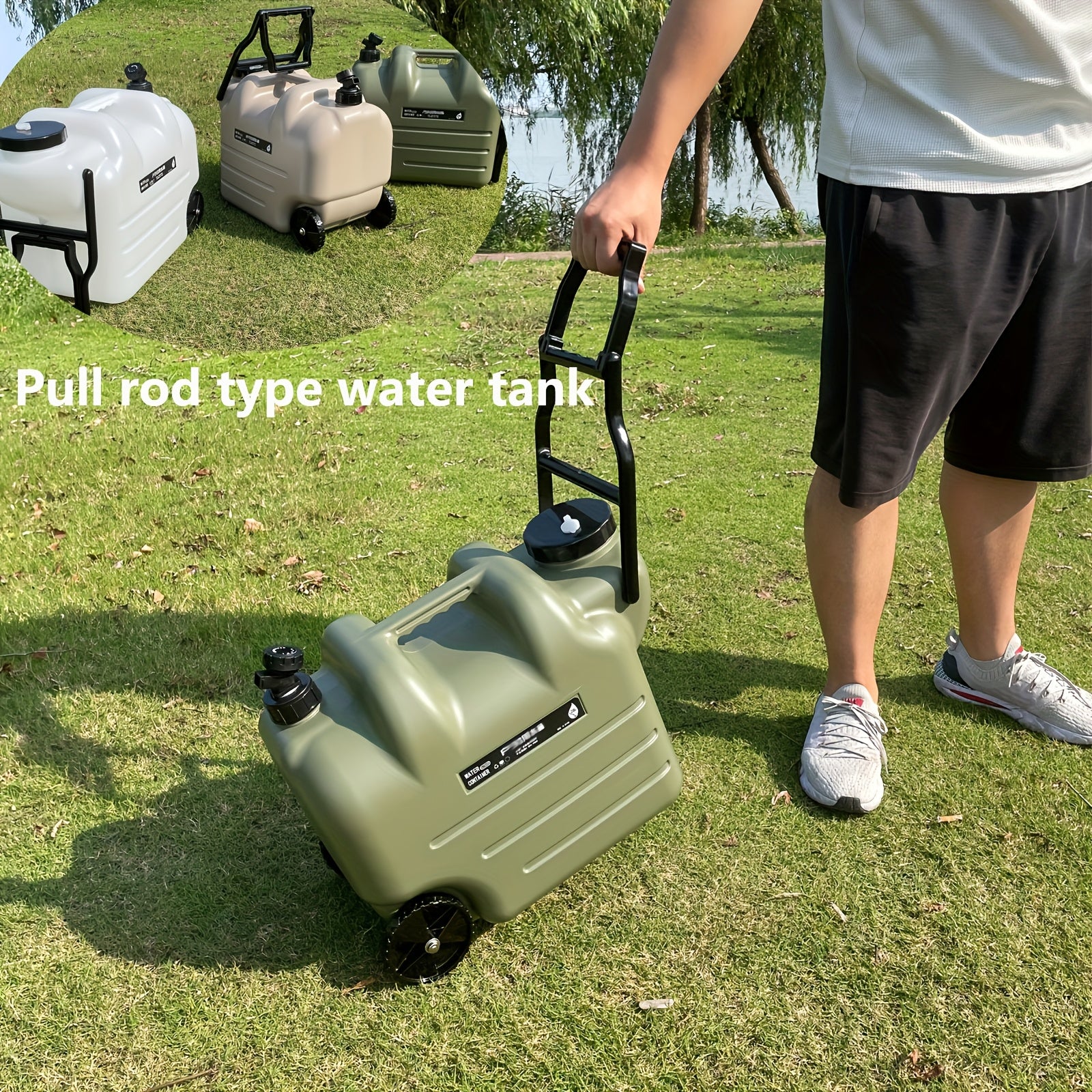 WaterMover Secchio d'Acqua Portatile – Grande, Robusto e Facile da Trasportare