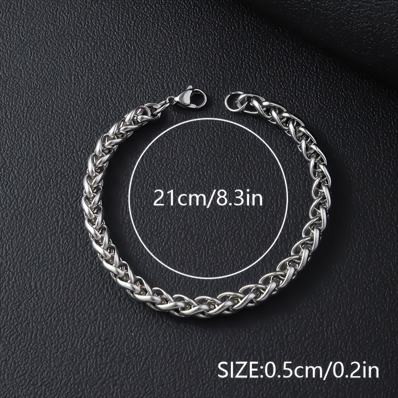 Set di Bracciali UrbanSteel – Audace e alla Moda per Uomini