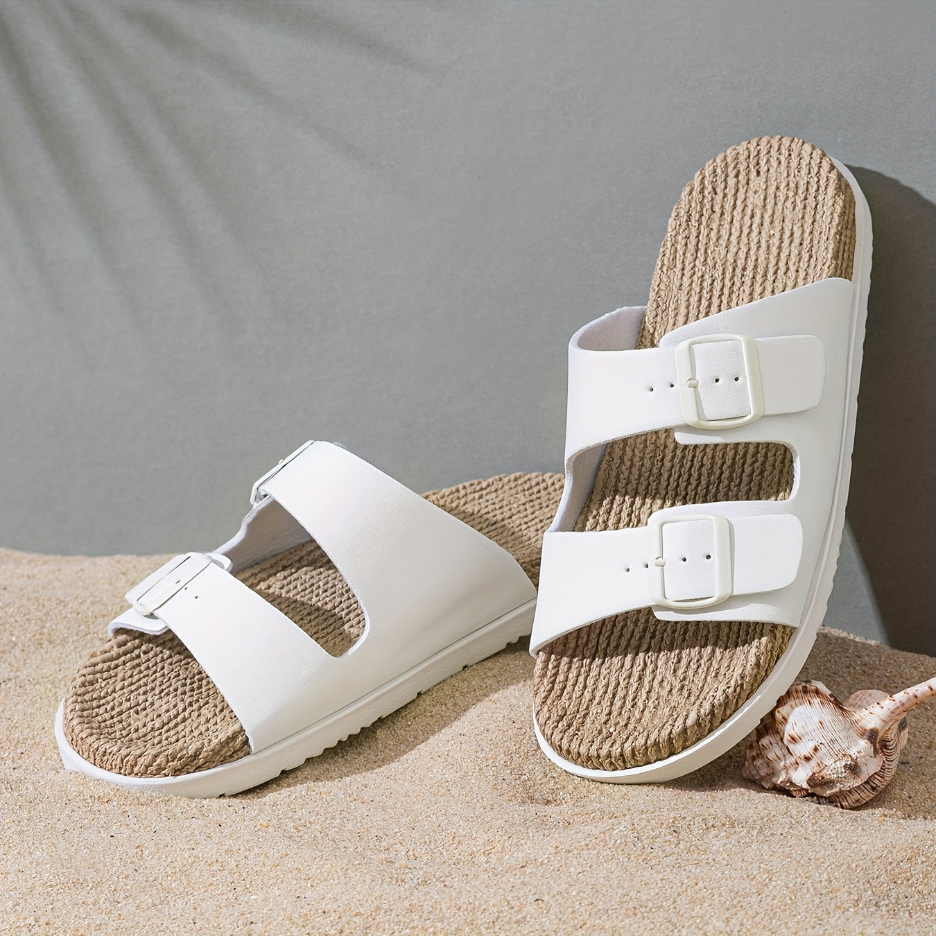 Infradito Eleganti da Uomo – Traspiranti con Cinghie Regolabili e Suola Antiscivolo