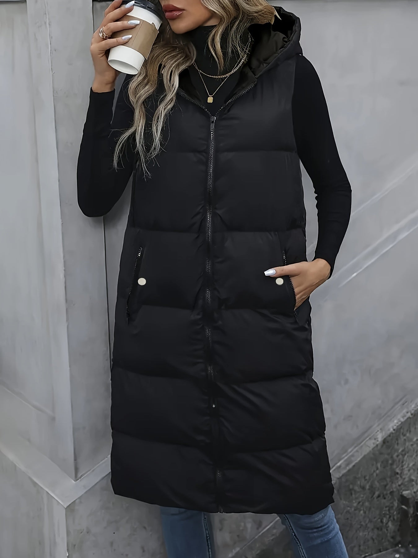 Gilet Puffy Eva - Elegante e Caldo per Donne in Autunno e Inverno