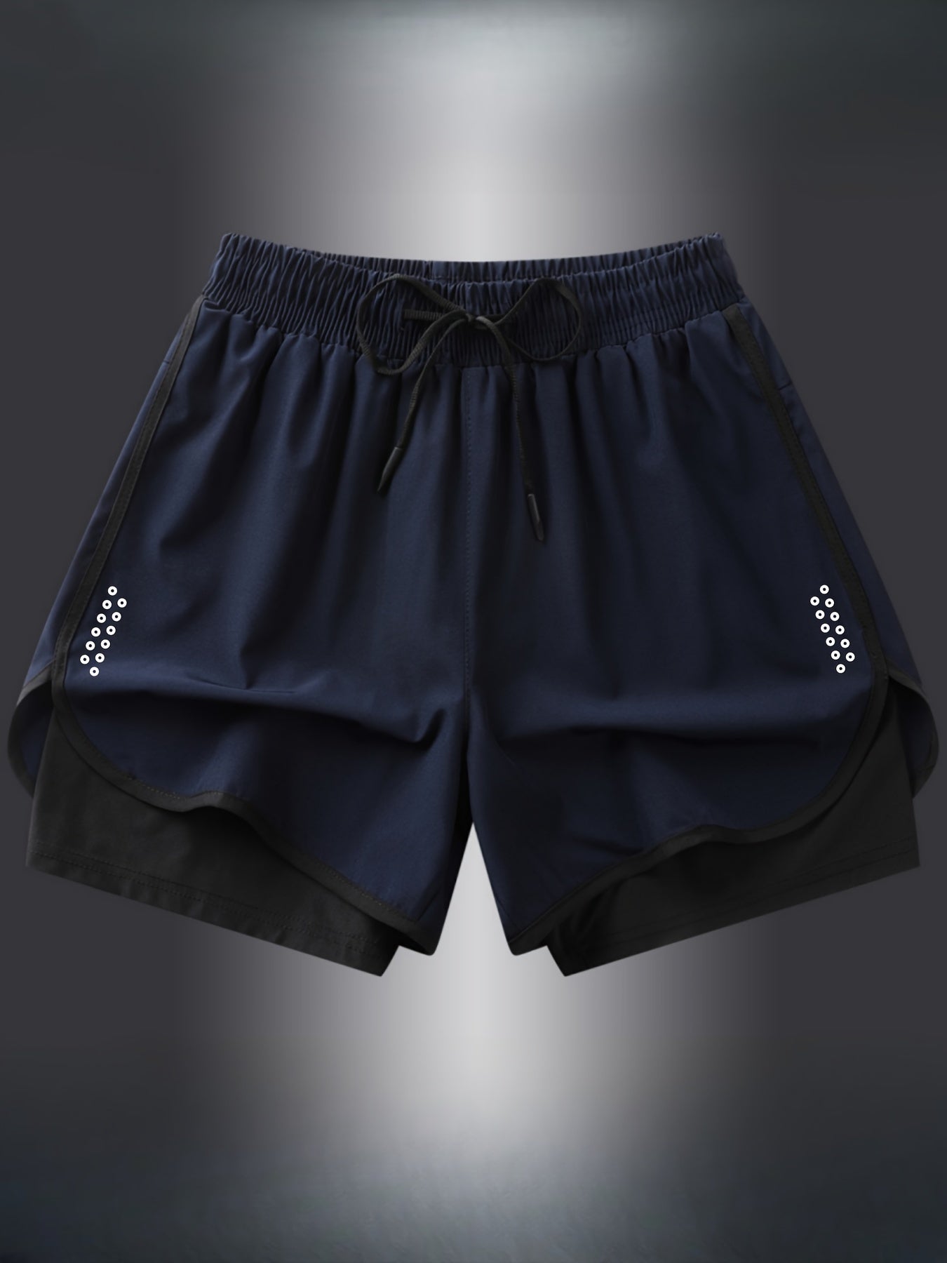 Shorts Sportivi Geometrici per Donne – Eleganti e Traspiranti per Fitness e Corsa