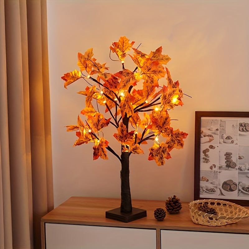 Albero di Acero LED – Atmosfera Calda d'Autunno con Illuminazione
