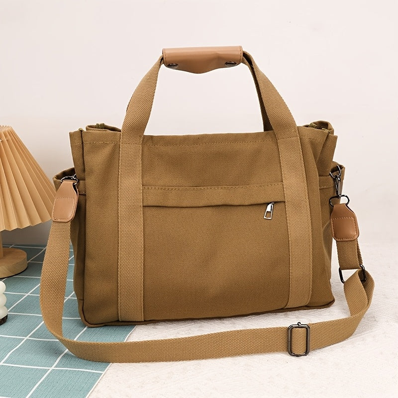 ComfortCarry Borsa Tote Donna – Leggera con Cinghia Rimovibile e Ampio Spazio di Archiviazione