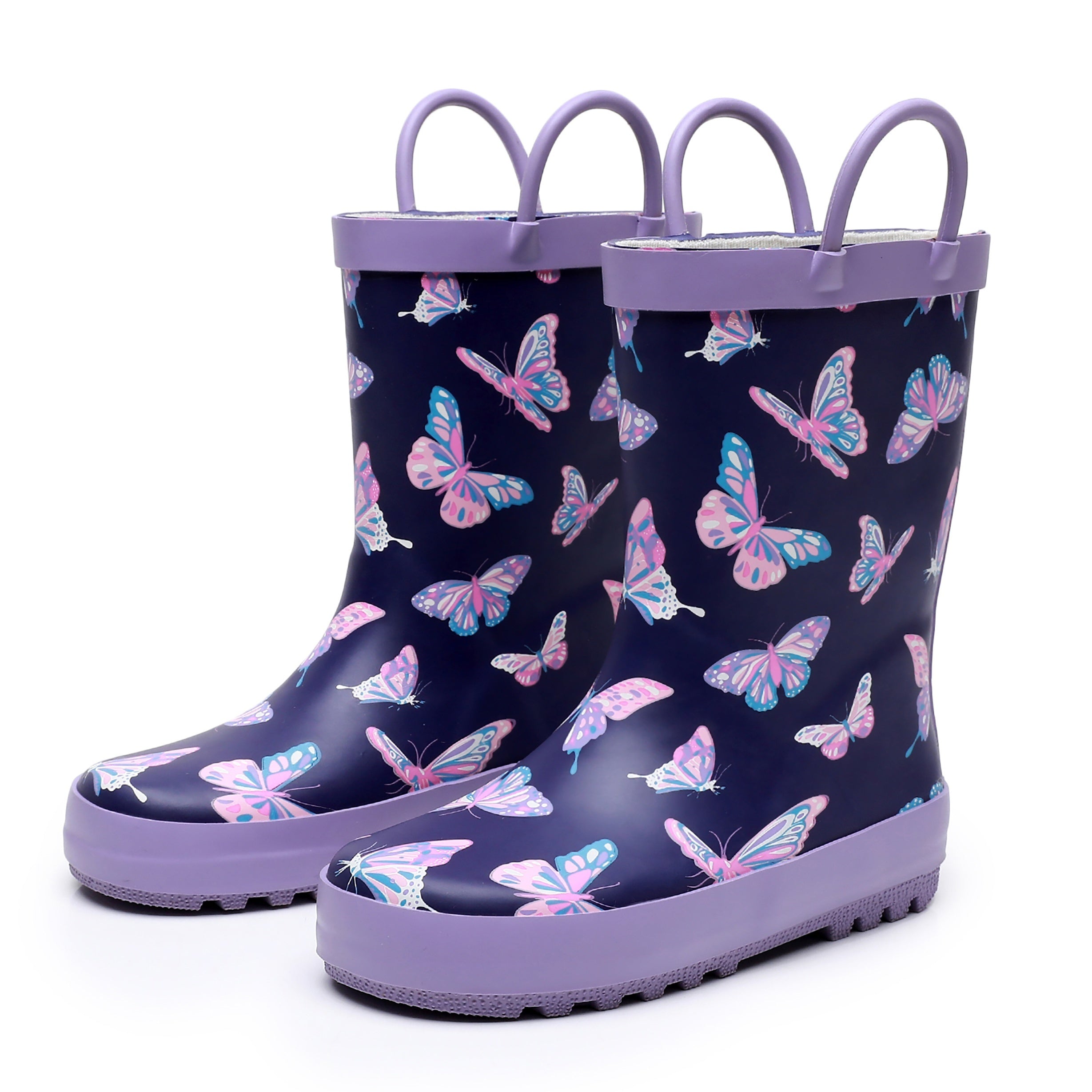 Stivali da Pioggia Allegria della farfalla per Bambini - Protezione Giocosa per