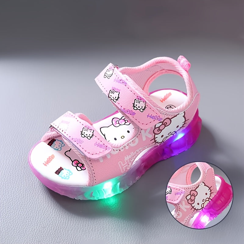 Infradito Estive Illuminati Hello Kitty – Giocosi e Confortevoli per Bambini