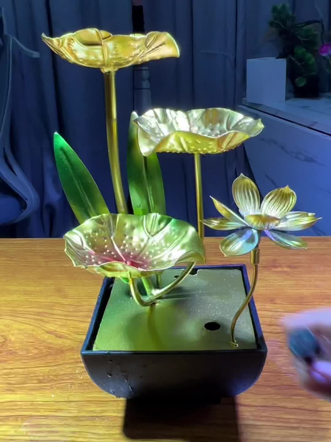 Fontana Interna Serene Lotus – Rilassante e Atmosferica