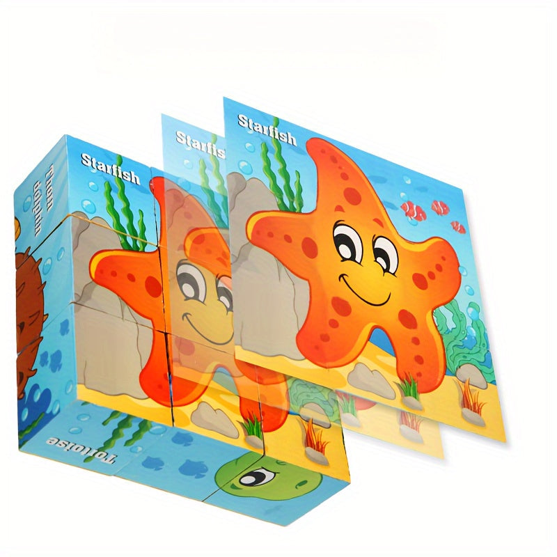 Avventura del Puzzle Colorato - Giocattolo Educativo per Bambini