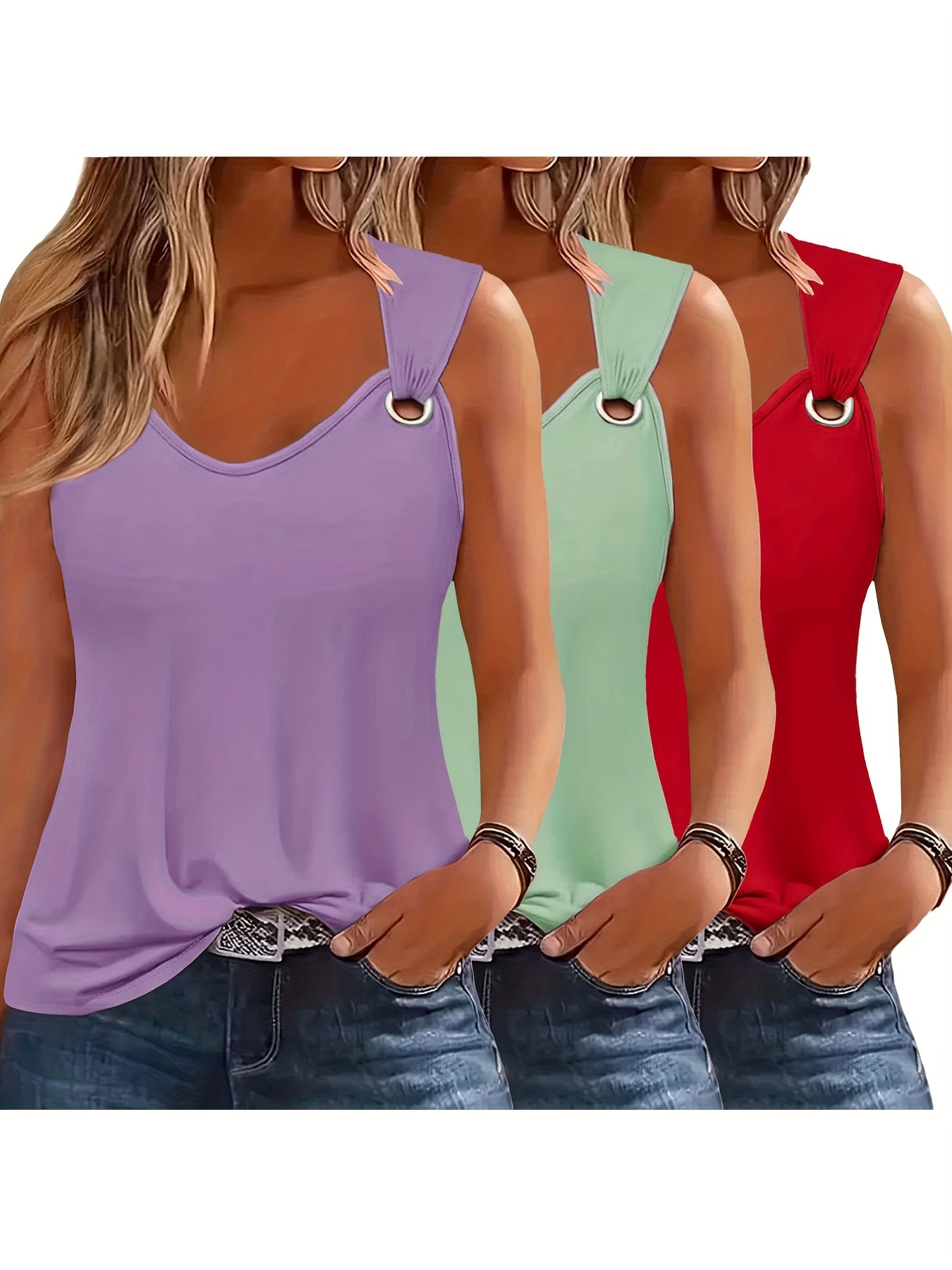 Top da donna 3-Pack – Estivo e Comodo