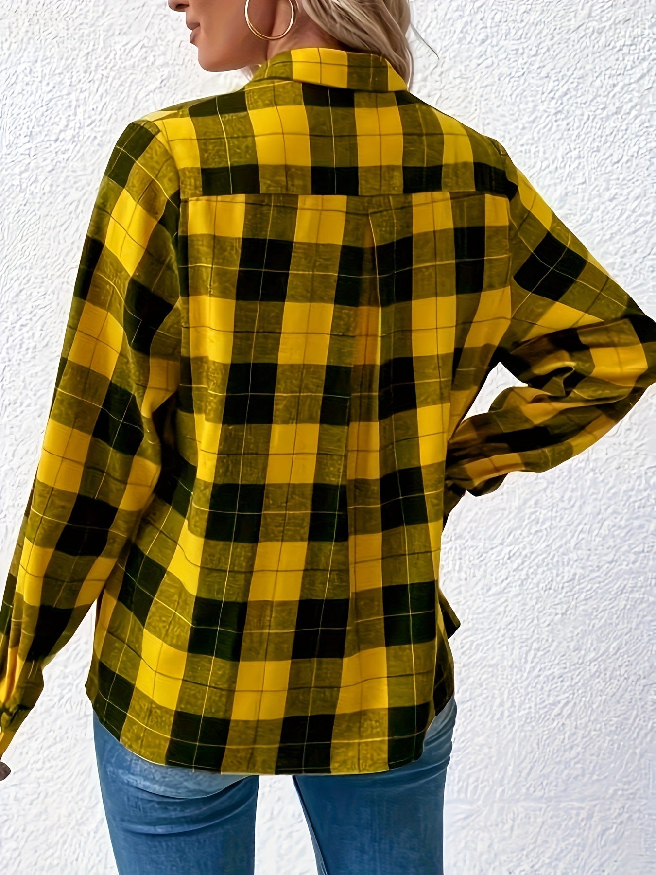 Blusa a Righe Casual – Elegante e Confortevole per Primavera e Autunno