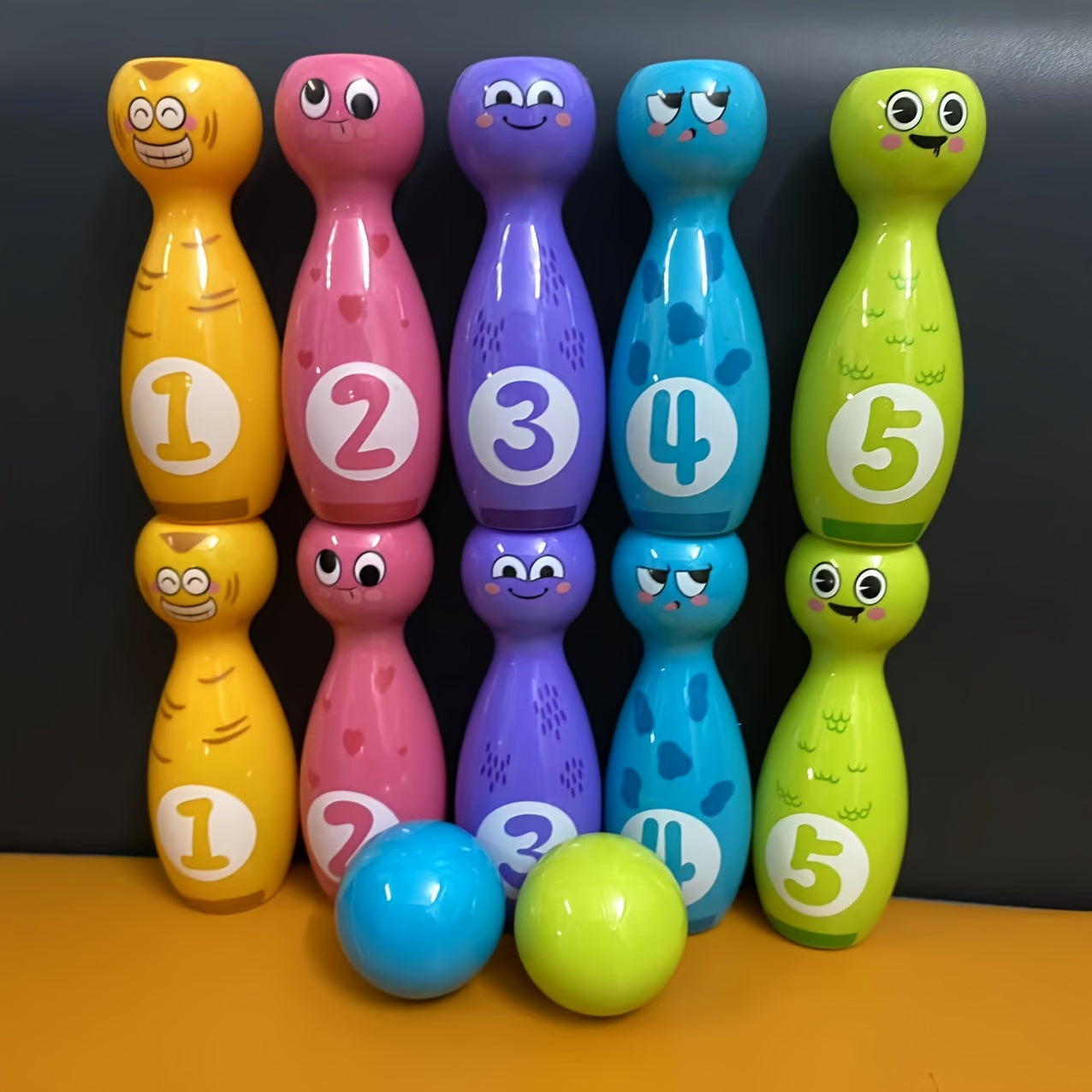Set di Bowling per Bambini Allegro - Per Divertimento e Sviluppo