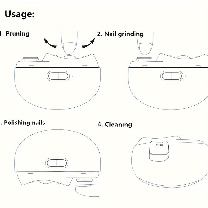 Tagliaunghie Elettrico Intelligente – Sicuro e Pratico