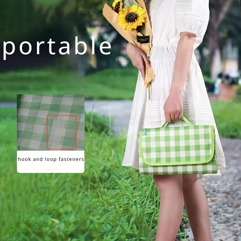 Coperta da Picnic Impermeabile e Pieghevole – Ideale per Campeggio, Spiaggia e Avventure all'Aperto