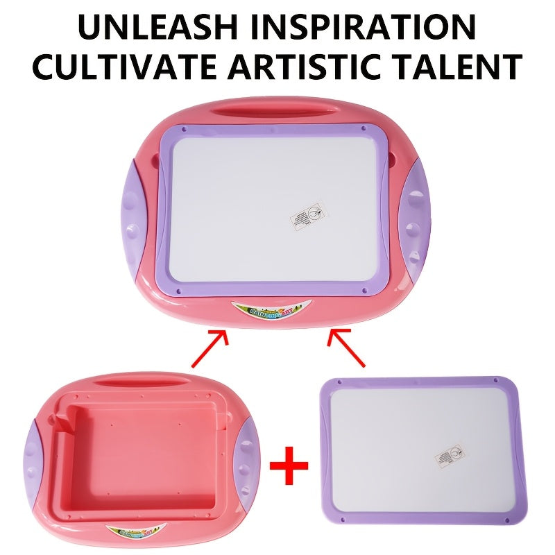 Lavagna Educativa per Bambini – Doppia Faccia con Numeri e Lettere Magnetiche per Apprendimento Creativo