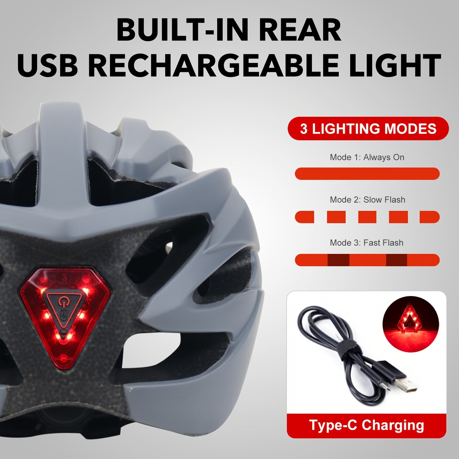 Casco Bici Leggero per Adulti – Regolabile e Traspirante