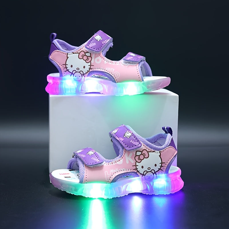 Infradito Estive Illuminati Hello Kitty – Giocosi e Confortevoli per Bambini