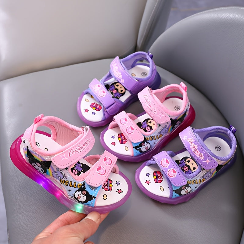 Sandali per Ragazze Sanrio con Illuminazione – Sandali Kawaii con Cartoni Animati per l'Estate