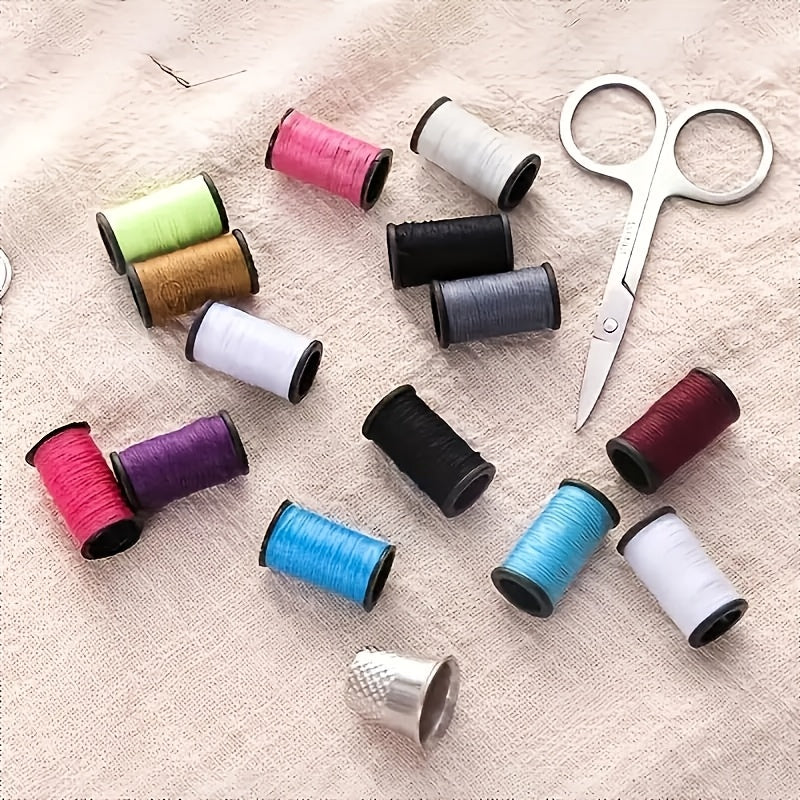 Set di Cucito Portatile – Kit Completo di Cucito per Casa e Viaggi