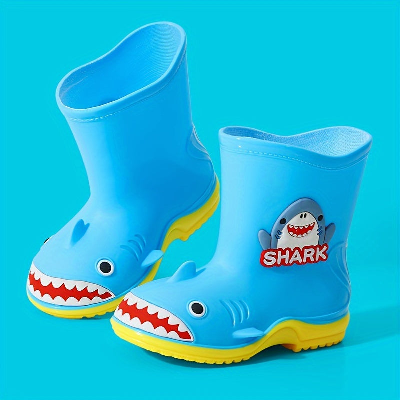 Stivali da Pioggia Sharky per Bambini - Protezione Giocosa e Impermeabile