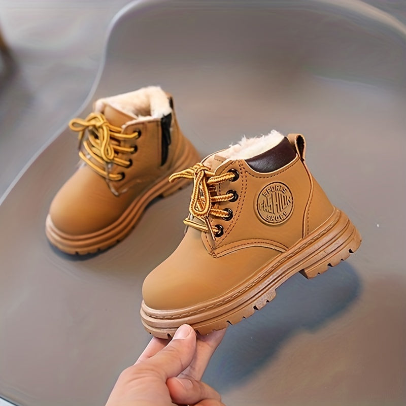 Stivali in Fleece alla Moda per Bambini - Caldi e Impermeabili