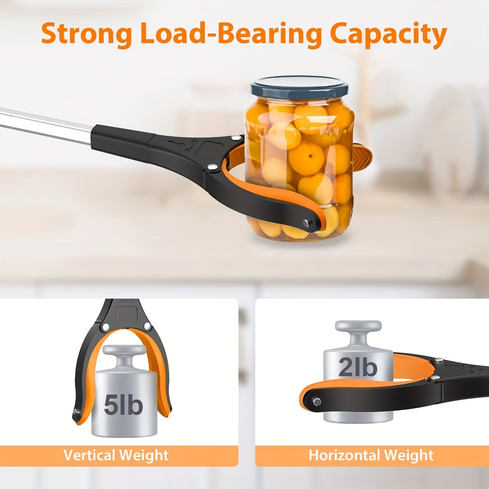 Grip Comfort con Rotazione – Leggero e Pratico per Raggiungere Senza Sforzo