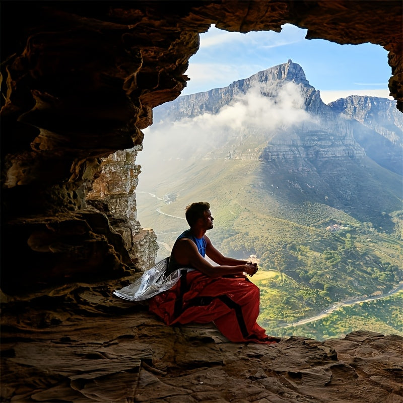 SurviveMate Sacchi a Pelo di Emergenza - Isolamento Impermeabile per Campeggio