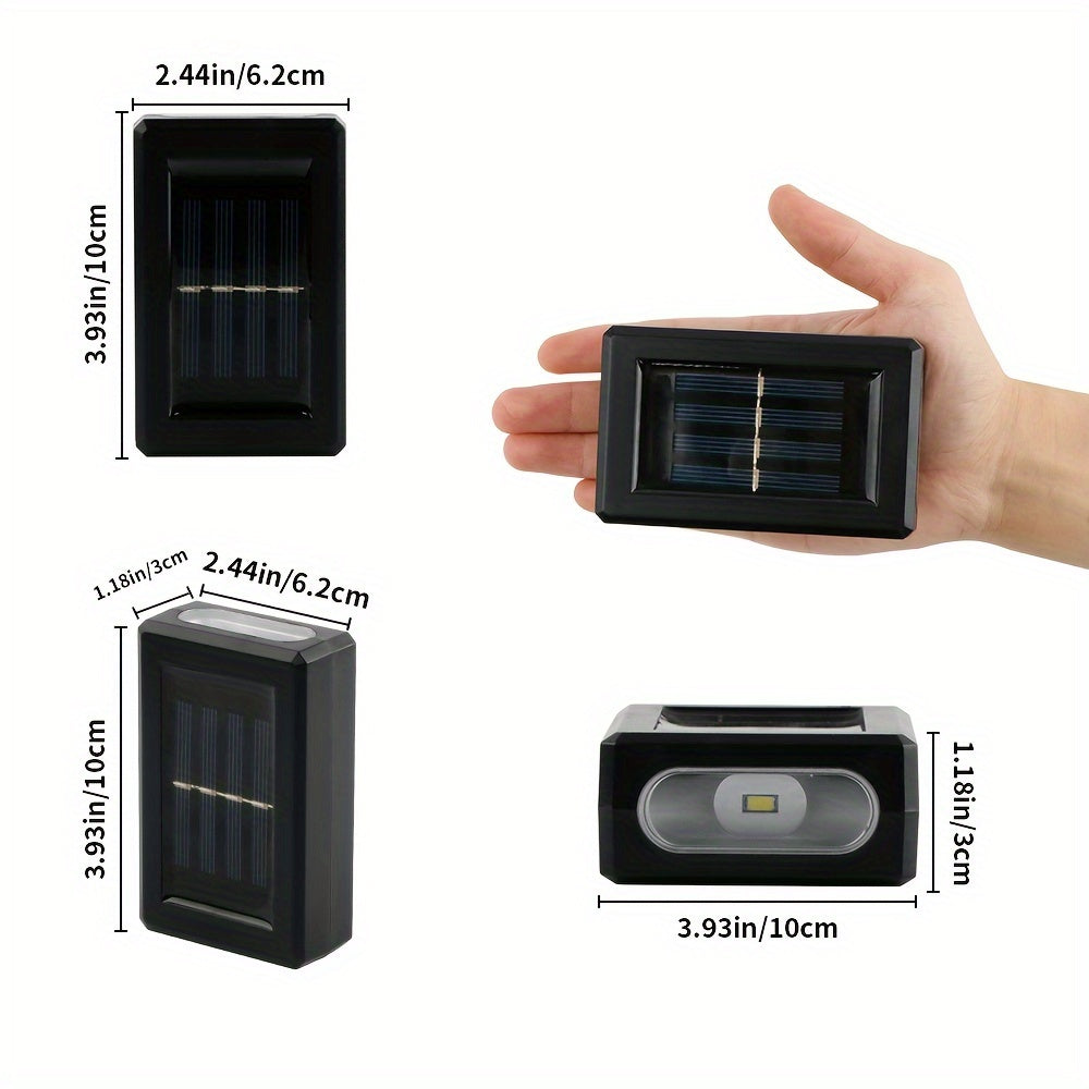 Orlite Nera Illuminazione a LED da Parete – Luce Esterna Sostenibile e Atmosferica