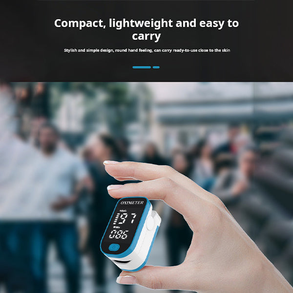 PulseCheck Oximetro Portatile – Misura Velocemente e Accuratamente il Tuo Livello di Ossigeno
