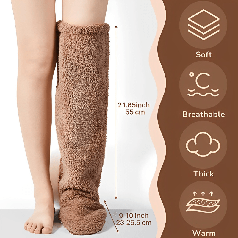 Calze Teddy Calde - Confortevoli e Morbide