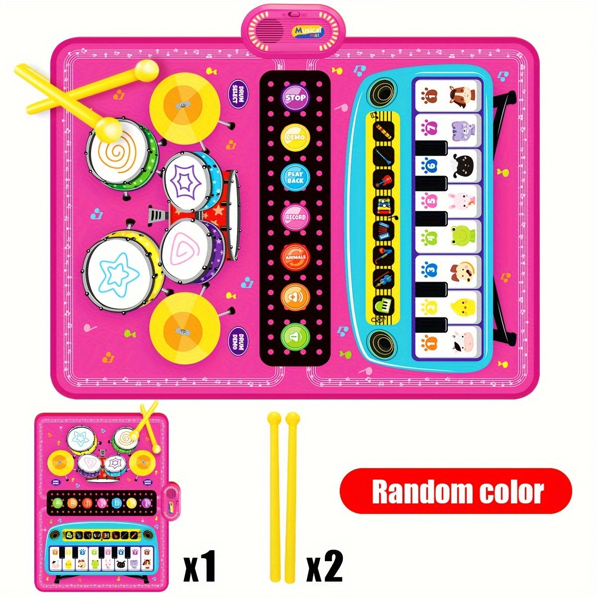 Tappeto Musicale Colorato - Per un'Esperienza Musicale Creativa