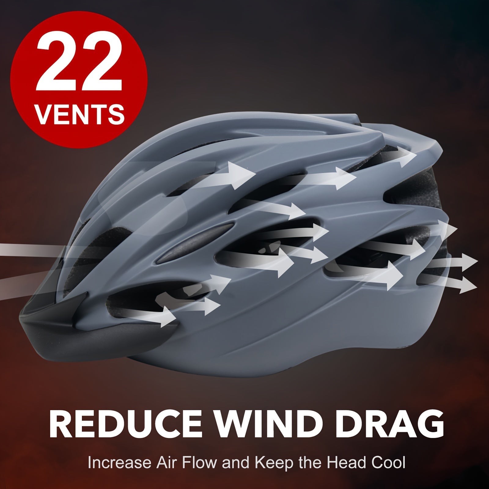 Casco Bici Leggero per Adulti – Regolabile e Traspirante