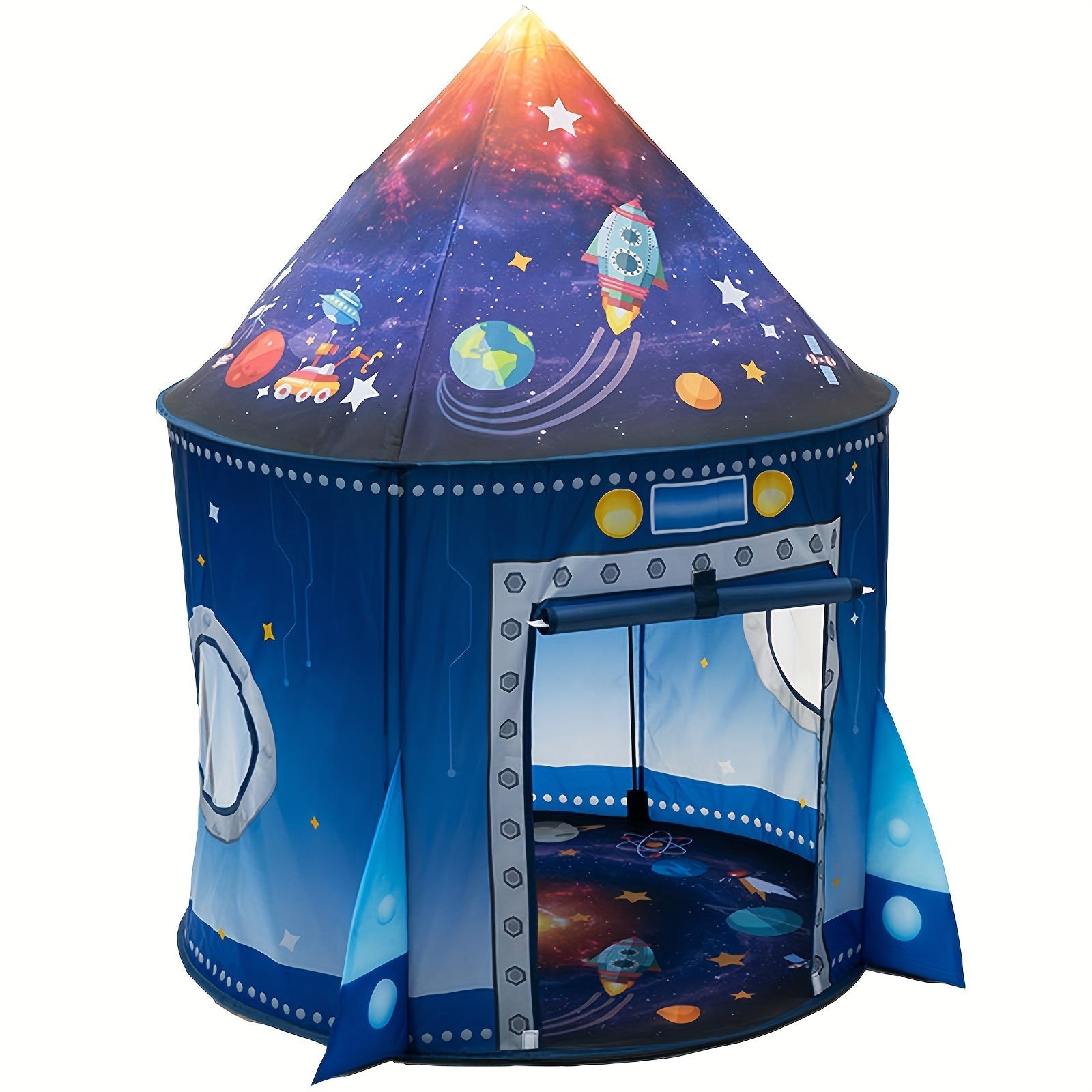 Tenda Pop-up Galaxy Explorer - Tema Spaziale per Esterno e Interno