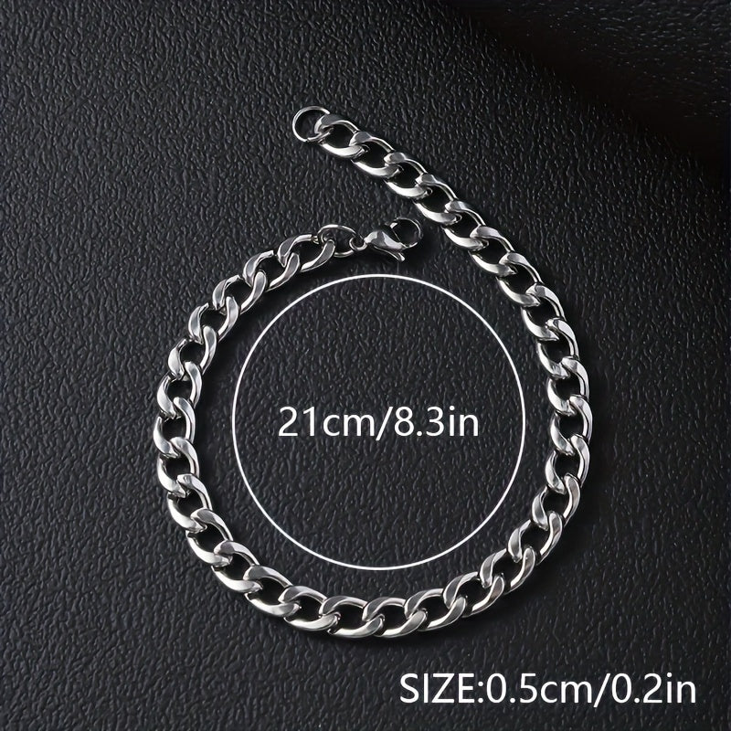 Set di Bracciali UrbanSteel – Audace e alla Moda per Uomini