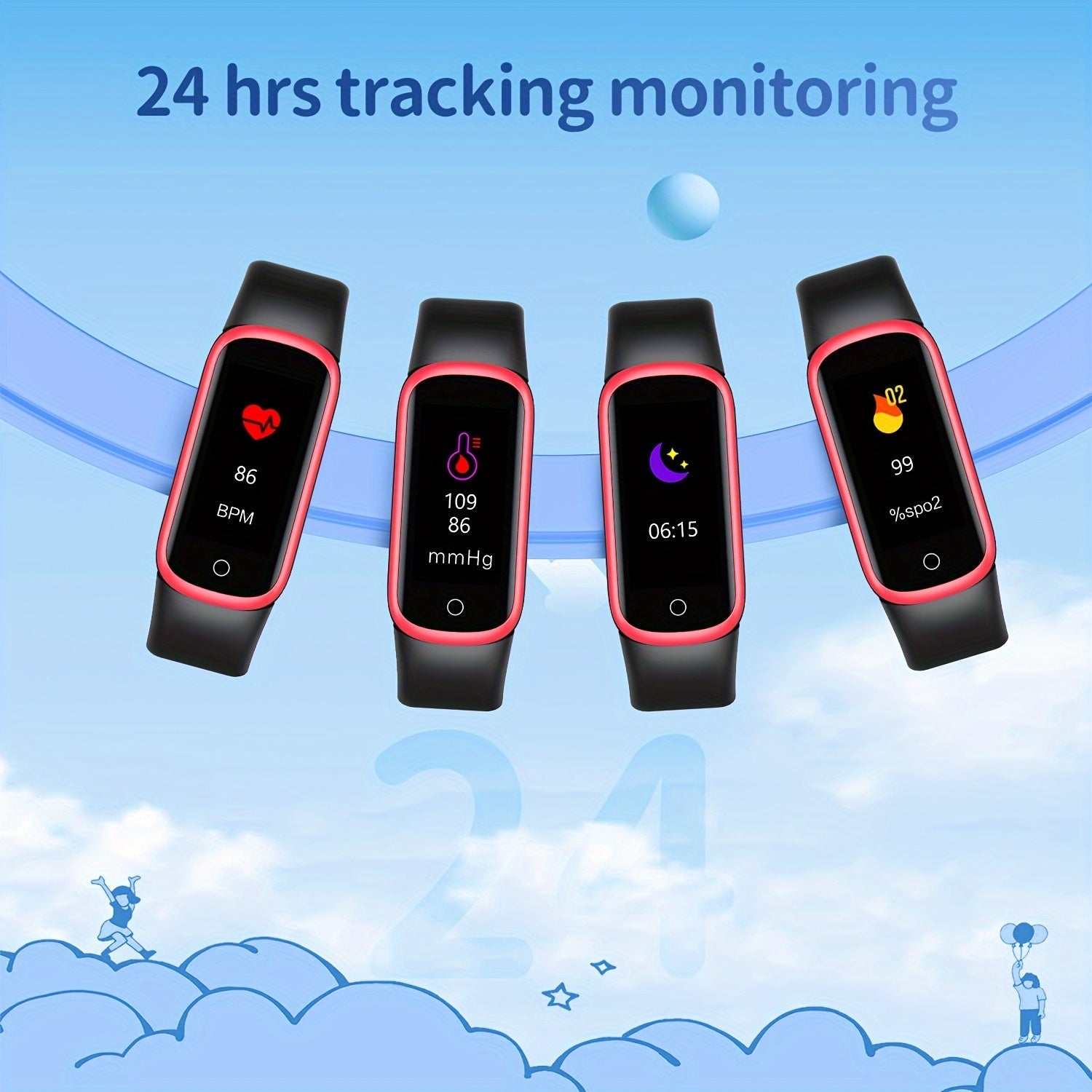 Orologio ActiveKid Smart - Per Bambini con Contapassi e Contacalorie