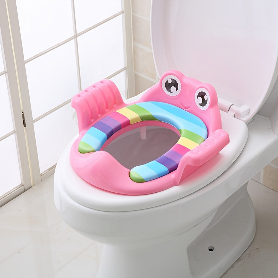 Sedile per Toilette a Forma di Rana - Divertente Allenamento alla Toilette per Bambini