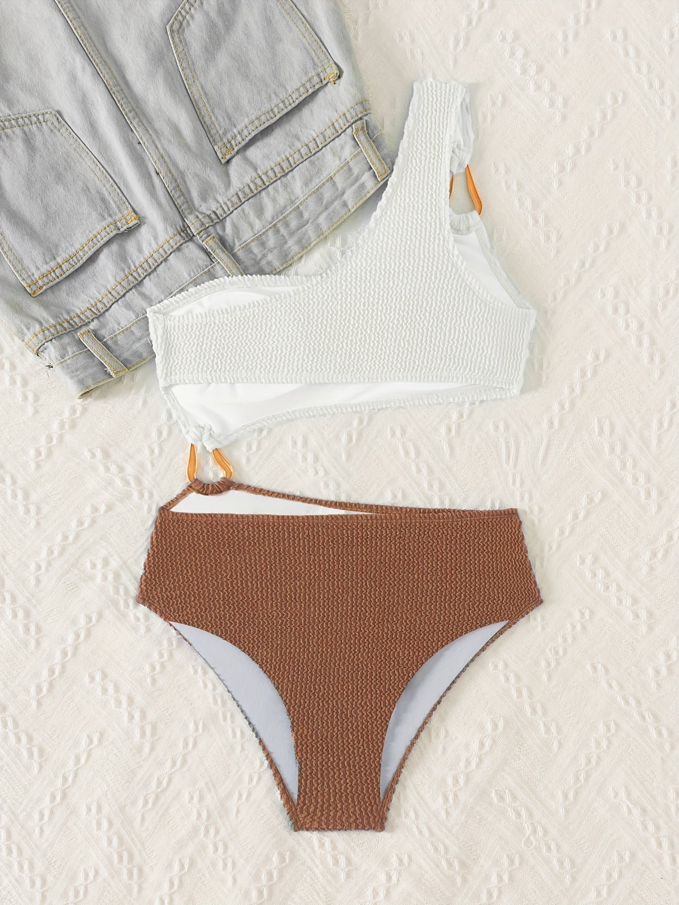 Elegante Costume da Bagno One-Shoulder per Donne – Comfort e Design