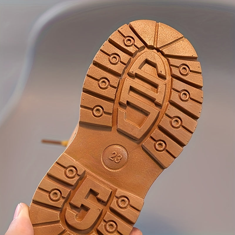 Stivali in Fleece alla Moda per Bambini - Caldi e Impermeabili