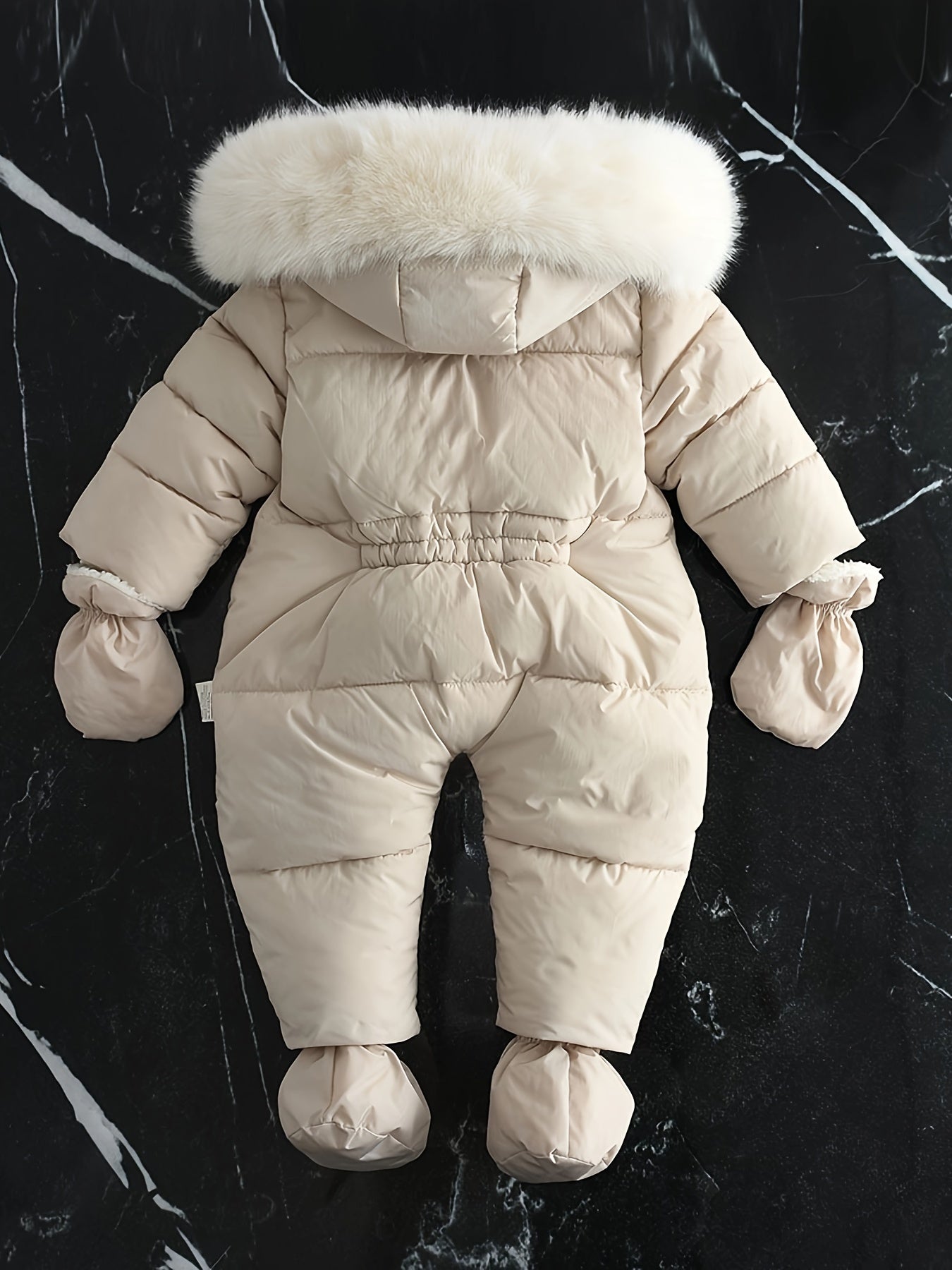 Frosty Baby Body – Tuta Invernale Luxe con Cappuccio per i Mesi Freddi