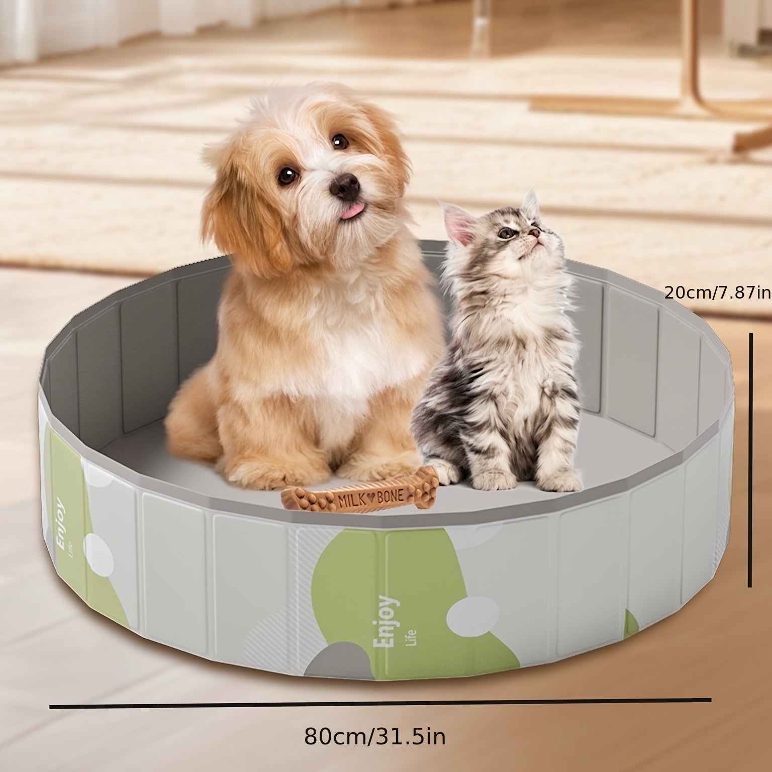 Vasca Refrigerante Portatile per Cani – Confortevole e Sicura per le Giornate Estive