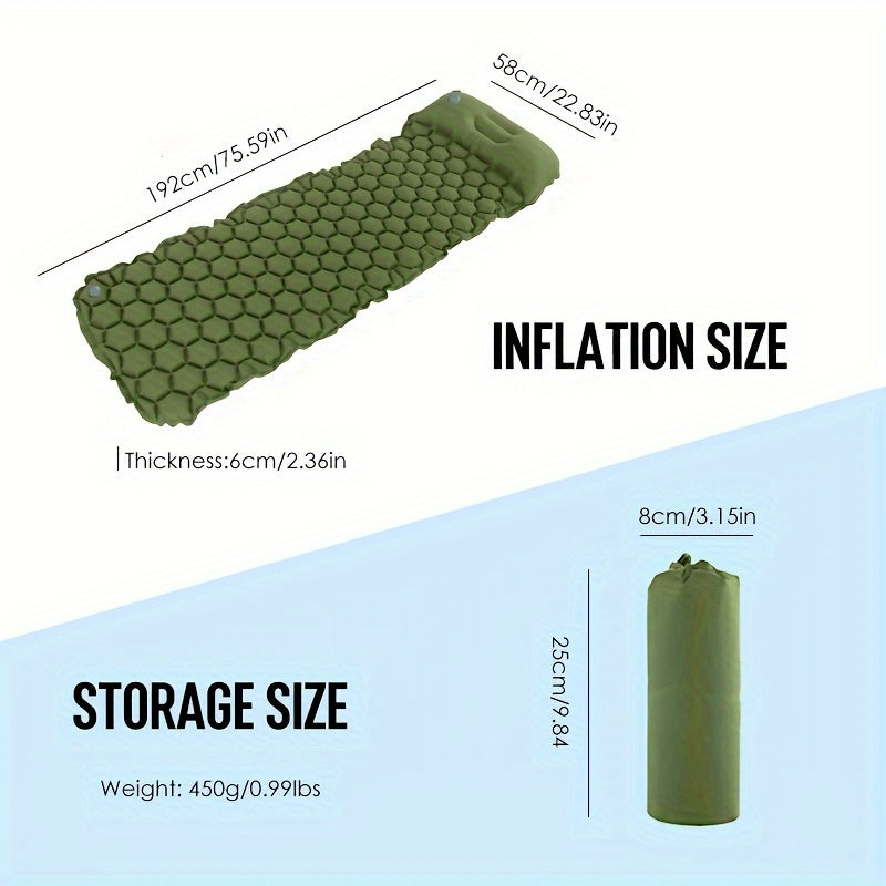 TrailComfort Materassino Gonfiabile - Leggero e Compatto