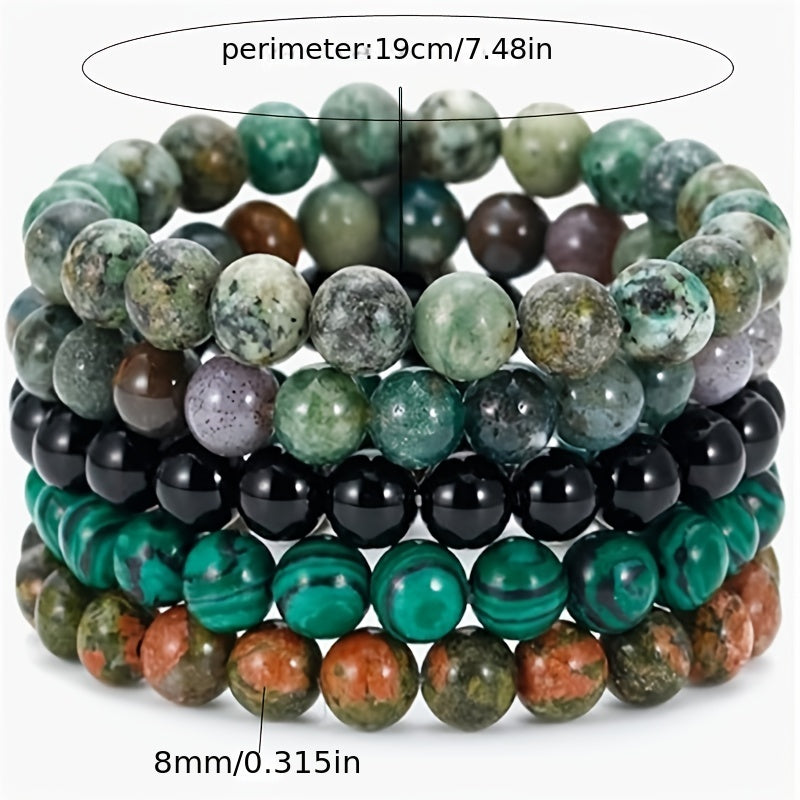 Set di Bracciali in Pietre Preziose - Per una Bellezza Naturale